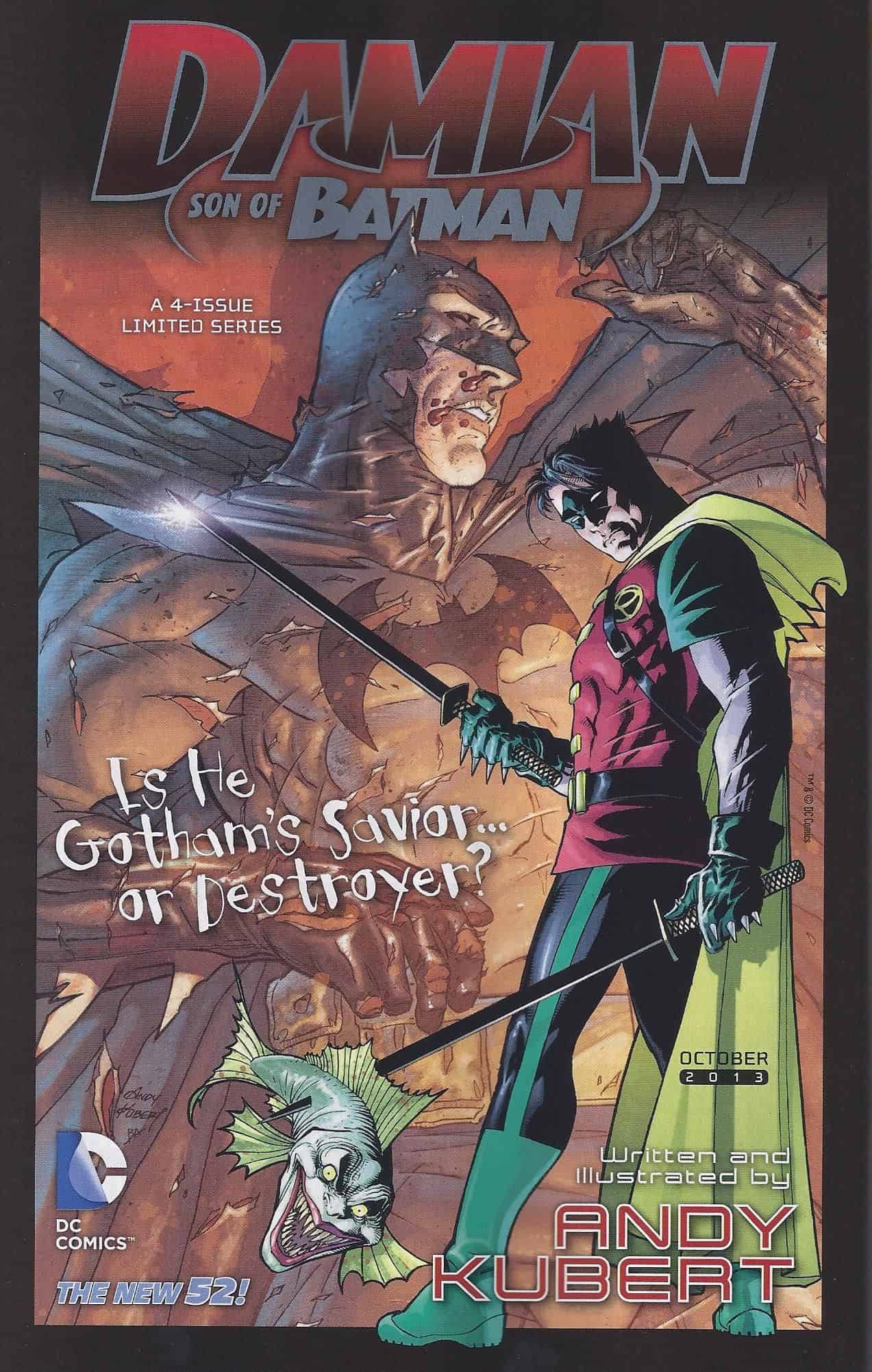 Damian: Son Of Batman #1